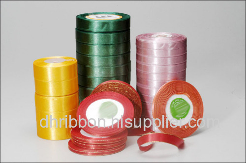 100% polyester satin ribbon