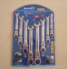 8 pcs flexible gear wrench sets