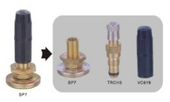 Metal Clamp-in Tire Valves-Large Bore Tubeless Valves