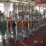 Beer equipment CIP system