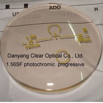 photochromic spherical lens