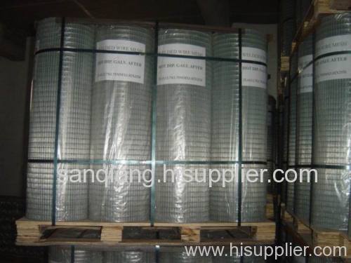 Hot DIP Galvanized Welded Wire Meshes