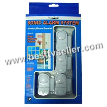 Wireless Sonic Door and Window Alarm System