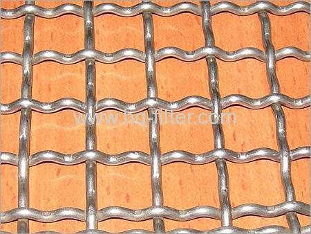 Crimped Mesh Fence