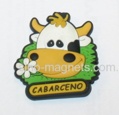 PVC Fridge Magnets cow