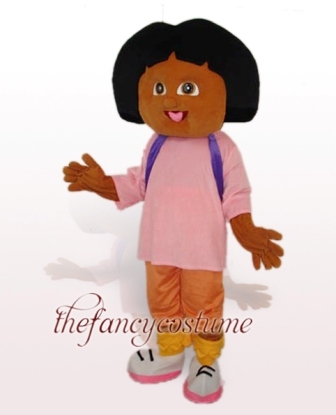 Dora Mascot Costume， Christmas Party Dress