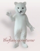 White Bear Mascot Costume， Christmas Party Dress