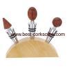 Wine Stopper Wooden Stand