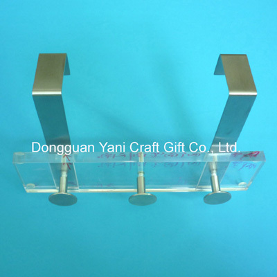 acrylic towel rack