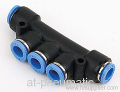 plastic pneumatic pipe fitting