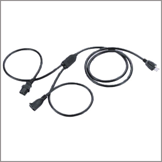 American 5-15R with IEC60320 c13 connector power cords