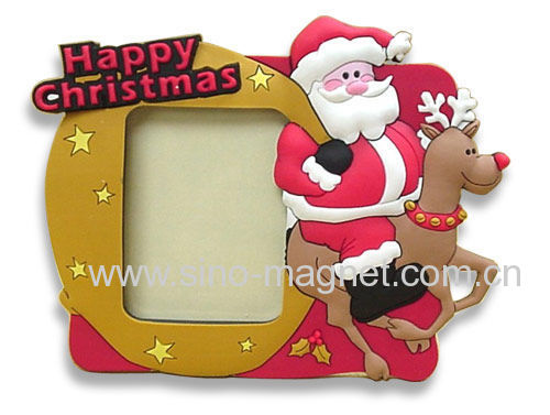 santa magnetic photo frame