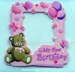 bear magnetic photo frame