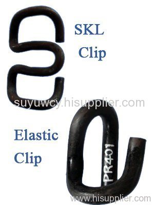 elastic rail clips