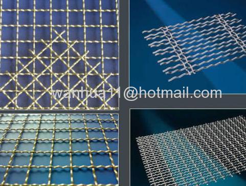 steel crimped wire mesh