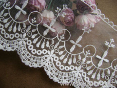 Embroidery lace