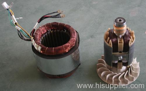 Aluminum stator comp