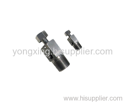 stainless steel blowdown fitting