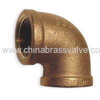 Bronze pipe fitting