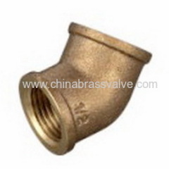 Bronze pipe fitting