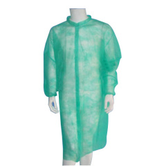 zipper lab coat