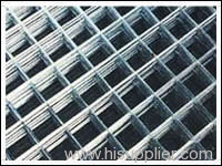 electro galvanized welded wire mesh panel