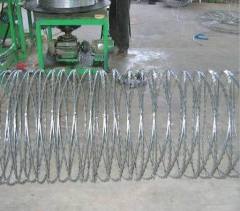 concertina razor wires