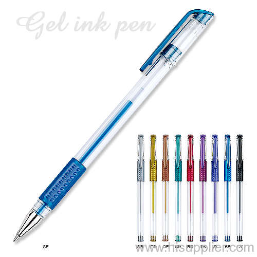 Metallic color Gel Ink Pen