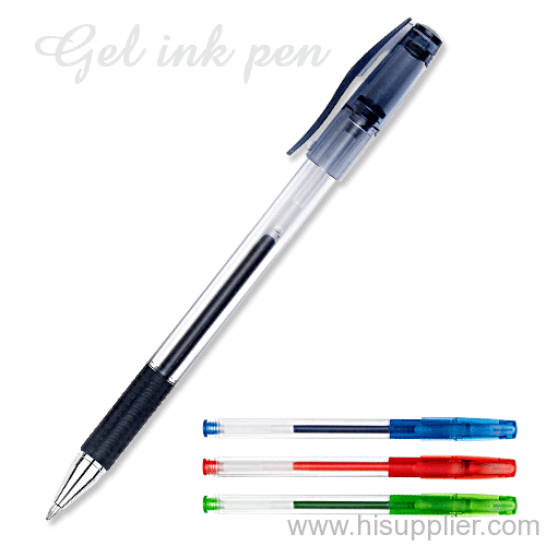 chrome tip Gel Ink Pen