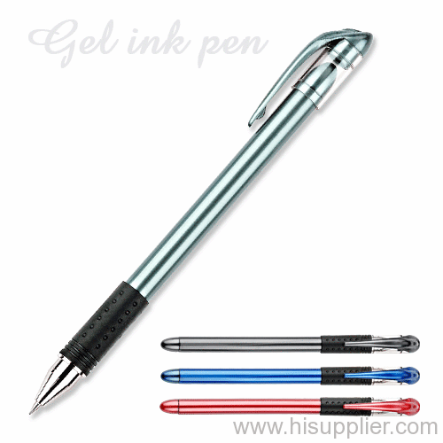solid Metallic color Gel Ink Pen