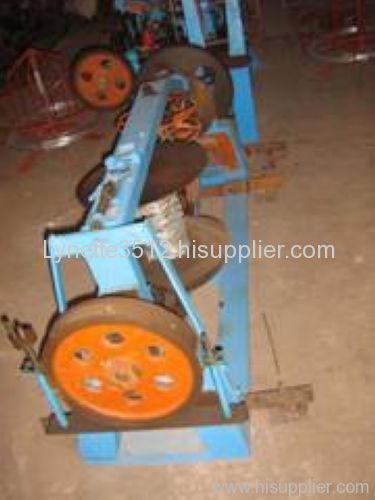 single strand barbed wire machine