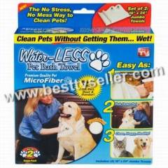 Water-LESS Pet Bath Towel