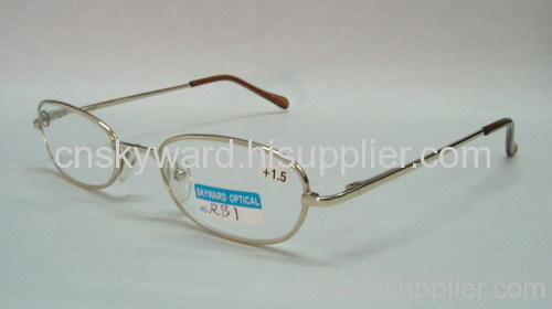 Metal reading glasses