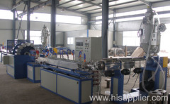 PVC fiber reinforced hose extrusion line