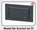 Ultra slim new economical adjustable metal LED TV mount bracket for most 32"-55" TVs