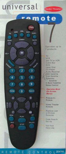 wireless remote controller