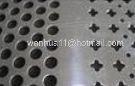 Perforated round hole Metal Mesh