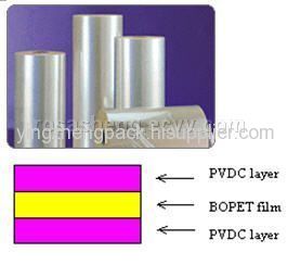 BOPET coated PVDC on both sides