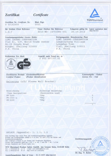 GS Certificates