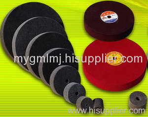 Non woven polishing wheel