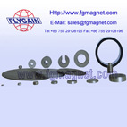 Sintered hard ferrite magnet