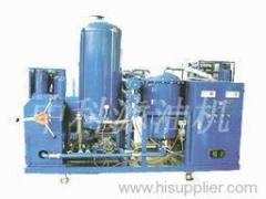 Multifunction lubrication oil purifier plant