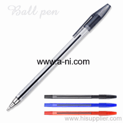 classic cheap plastic stick ballpoint pen