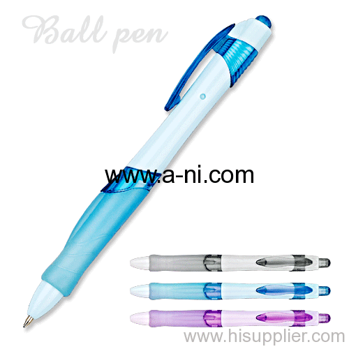 Retractable color grip Ballpoint Pen