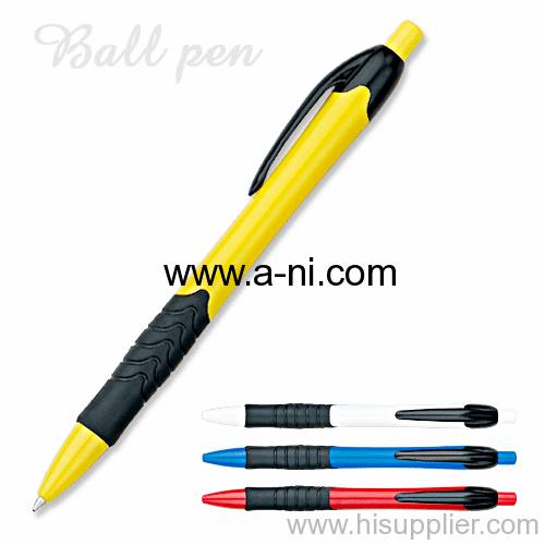 solid Retractable Ballpoint Pen