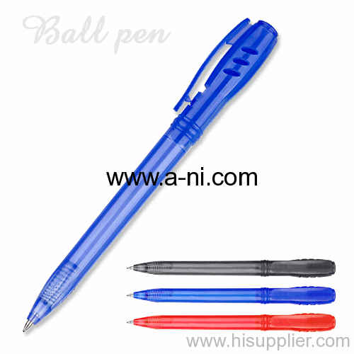 plastic clip knock ball pens