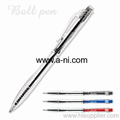 transparent ballpen