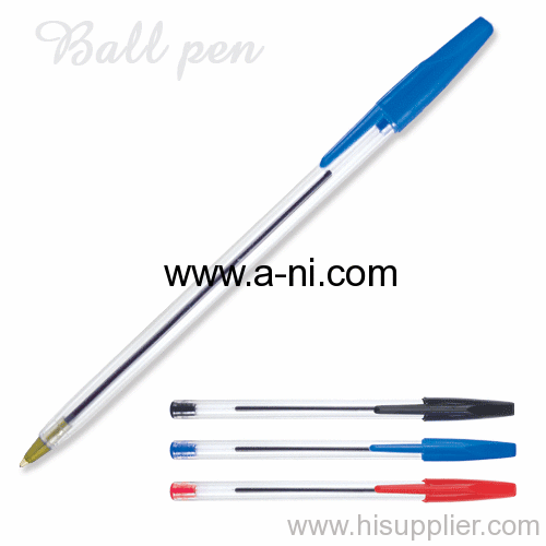 solid cap Promotional Stick Ball Point Pen