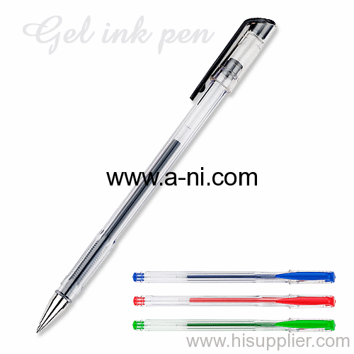 Retractable Liquid Gel Pen