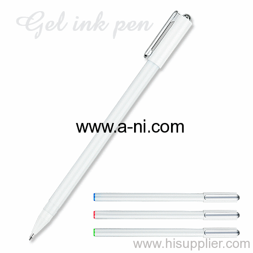 white Gel Ink Pen